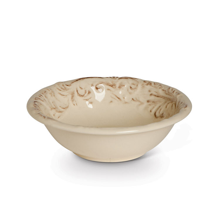 Acanthus Stoneware Salad Bowls Set/4